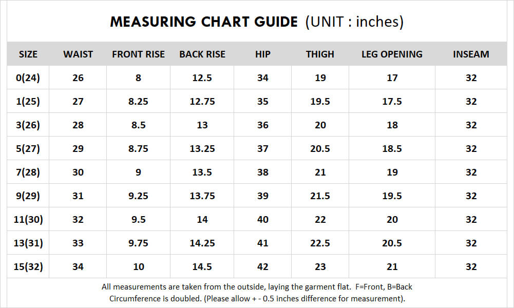 Size Matters: Decoding Size Charts for Men's Bootcut Jeans Online – Indigo  Tribe