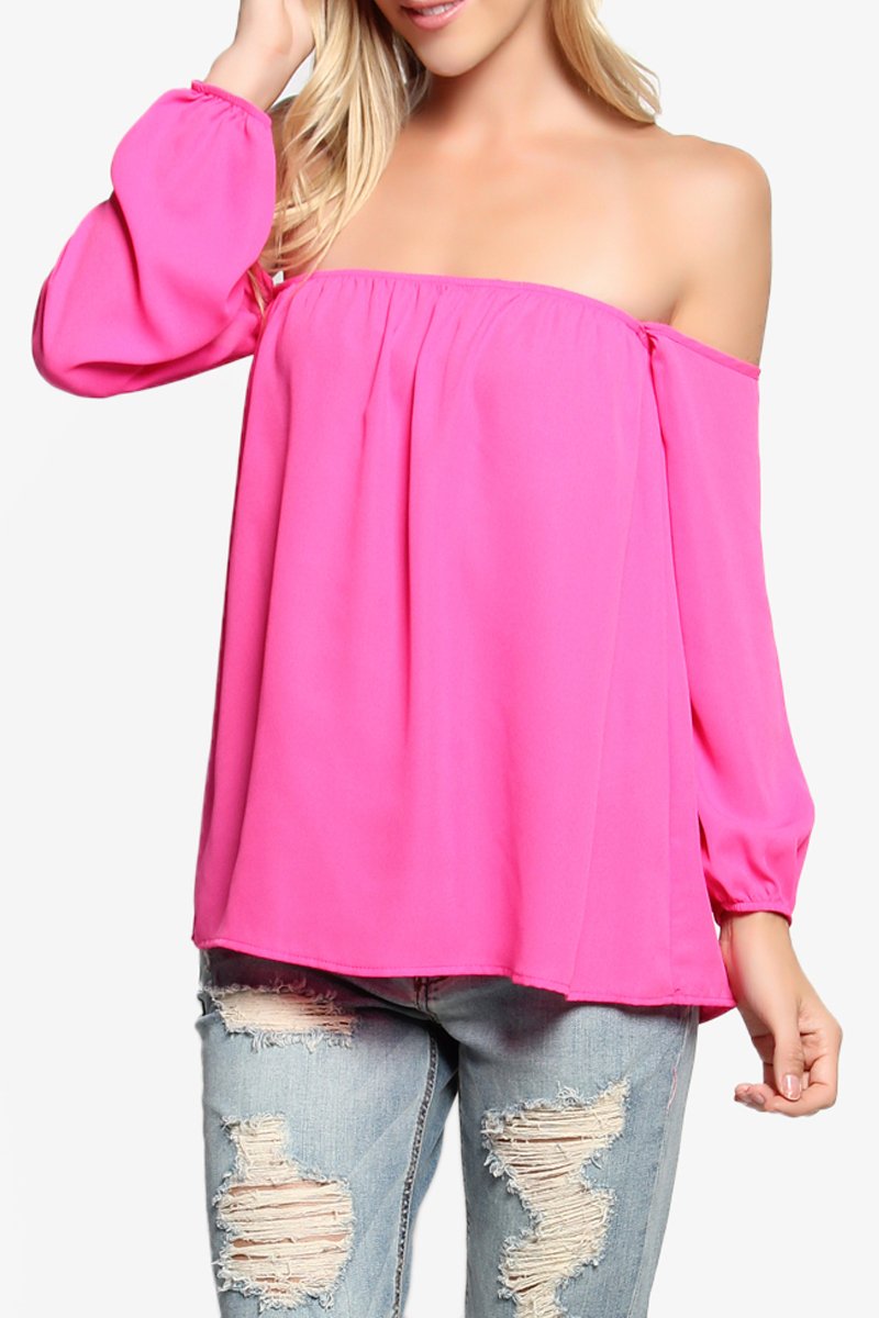 TheMogan-Off-The-Shoulder-Chiffon-Blouse-Bishop-Long-Sleeve-Flowy-Top