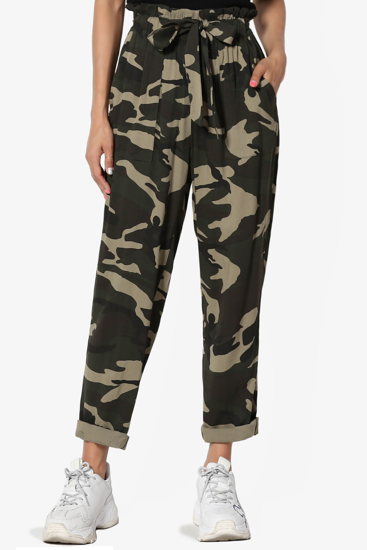 army print pant