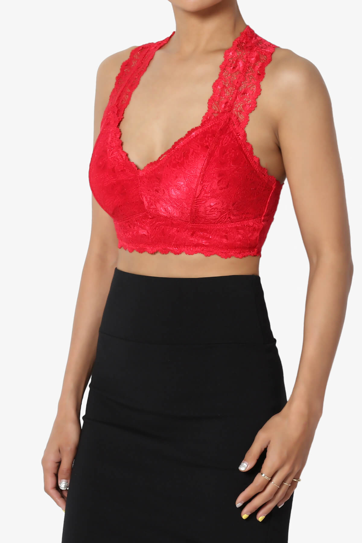 padded crop top bra uk